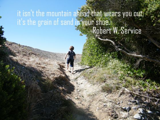 it's not the mountain that wears you out/insight from a woman's heart