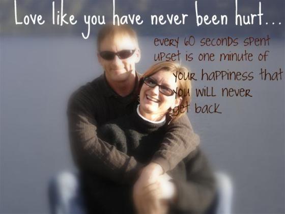 love like you've never been hurt/insight from a woman's heart