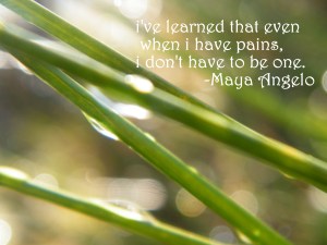 pain/insight from a woman's heart