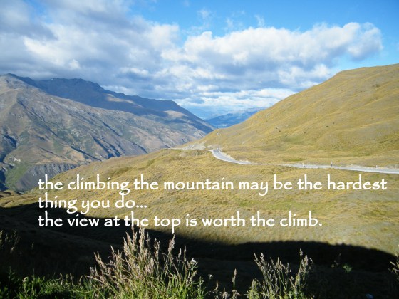 the climb/insight from a woman's heart