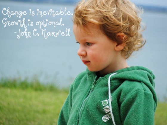 Growth optional/insight from a woman's heart